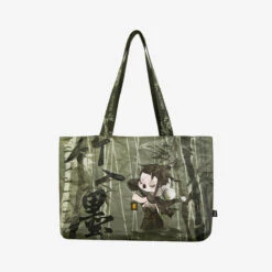 SKULLPANDA The Ink Plum Blossom Series-Tote Bag