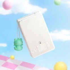 Sweet Bean Pearl White Flip Phone Figure -Figurine Soldes Magasin 20231221 103052 815823 1200x1200