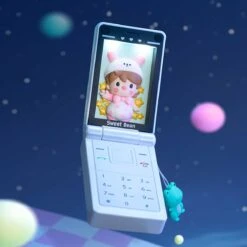 Sweet Bean Pearl White Flip Phone Figure -Figurine Soldes Magasin 20231221 103053 740368 1200x1200