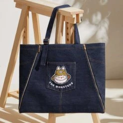 THE MONSTERS FALL IN WILD SERIES-Denim Apron Bag -Figurine Soldes Magasin 20240412 094117 015120 1200x1200