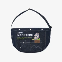 THE MONSTERS FALL IN WILD SERIES-Denim Messenger Bag