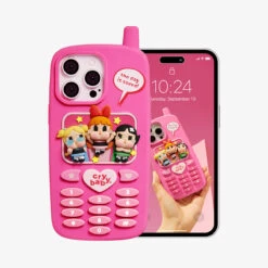 CRYBABY × Powerpuff Girls Series-Phone Case -Figurine Soldes Magasin 20240506 112619 019658 1200x1200