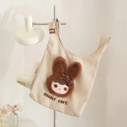 PUCKY Rabbit Cafe Series-Shoulder Bag -Figurine Soldes Magasin 5 oQWSjbYVqr 1200x1200